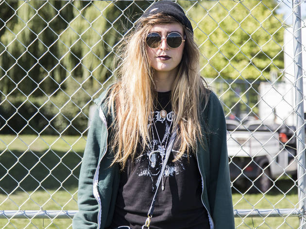 Attendees showed up sporting denim, leather and more great festival fashion at Riot Fest 2015.