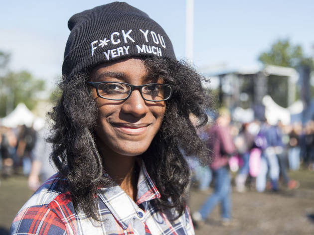 Attendees showed up sporting denim, leather and more great festival fashion at Riot Fest 2015.