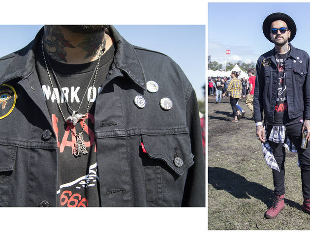 Attendees showed up sporting denim, leather and more great festival fashion at Riot Fest 2015.
