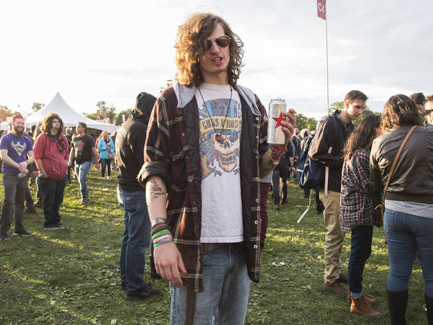Attendees showed up sporting denim, leather and more great festival fashion at Riot Fest 2015.