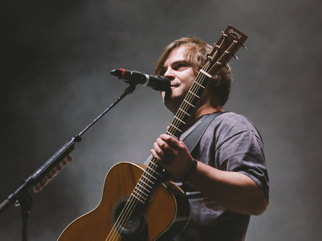Tenacious D turned in a set on the final day of Riot Fest, September 13, 2015.
