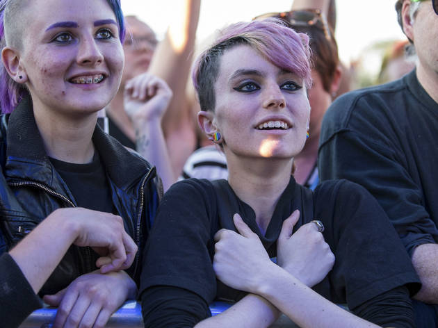Punks and rockers gathered in Douglas Park for the final day of Riot Fest, September 13, 2015.