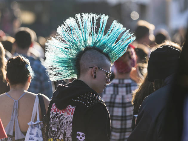 Punks and rockers gathered in Douglas Park for the final day of Riot Fest, September 13, 2015.