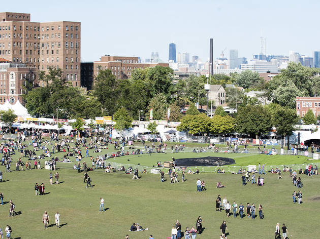 Punks and rockers gathered in Douglas Park for the final day of Riot Fest, September 13, 2015.