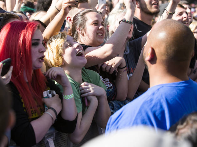 Punks and rockers gathered in Douglas Park for the final day of Riot Fest, September 13, 2015.