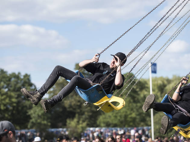 Punks and rockers gathered in Douglas Park for the final day of Riot Fest, September 13, 2015.