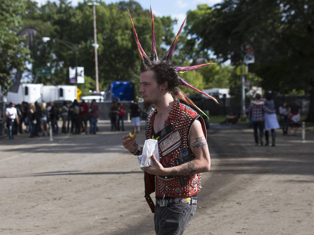 Punks and rockers gathered in Douglas Park for the final day of Riot Fest, September 13, 2015.