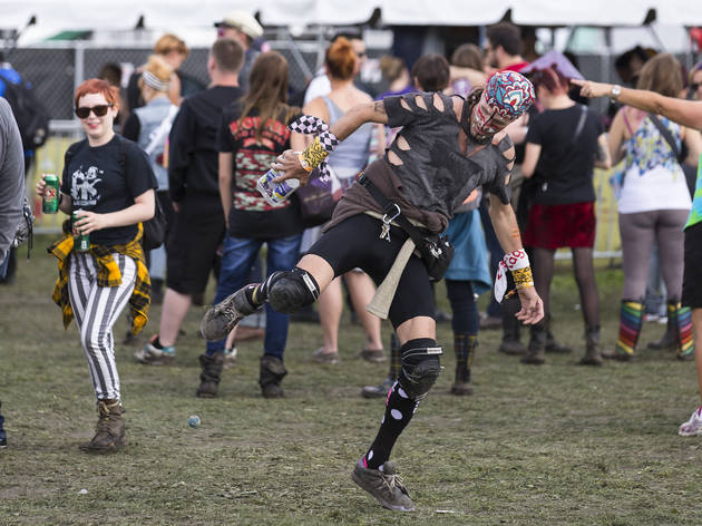 Punks and rockers gathered in Douglas Park for the final day of Riot Fest, September 13, 2015.
