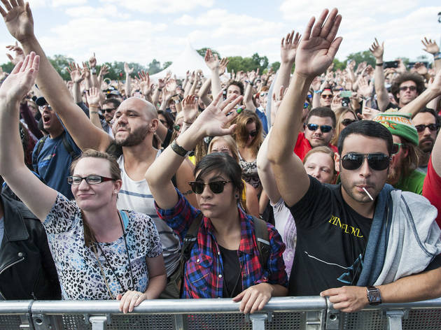Punks and rockers gathered in Douglas Park for the final day of Riot Fest, September 13, 2015.