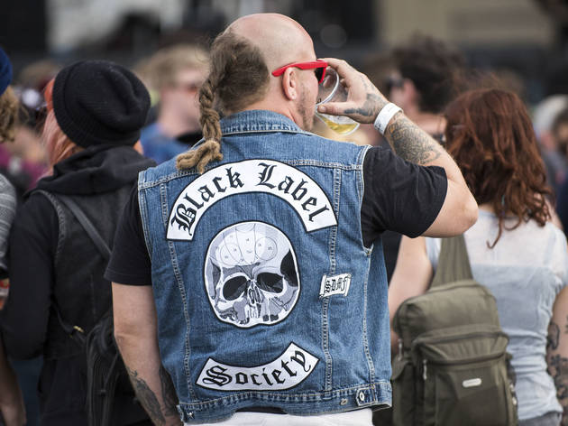 Punks and rockers gathered in Douglas Park for the final day of Riot Fest, September 13, 2015.