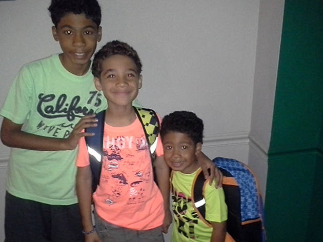 Ethan (12), Vaughn (8) and Avery (4), Stamford, CT