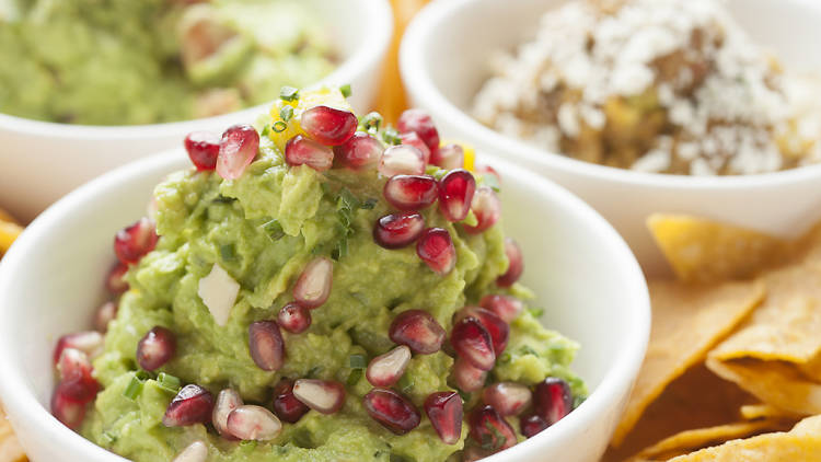 Guacamole de frutas at Toloache