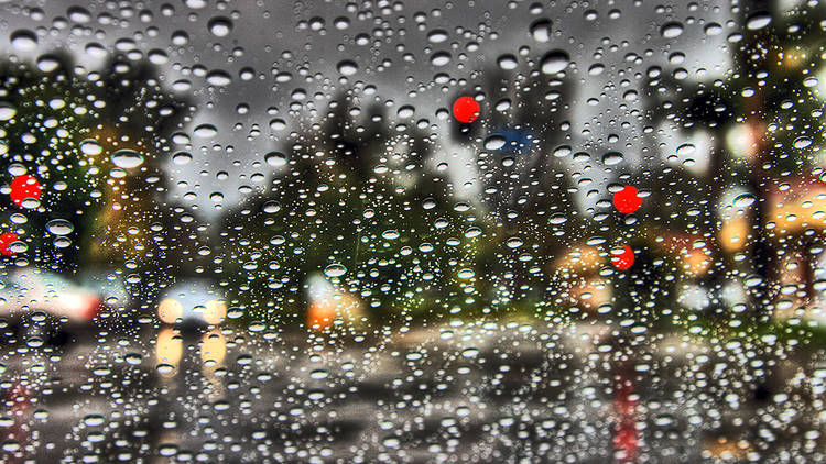 Rain in los angeles