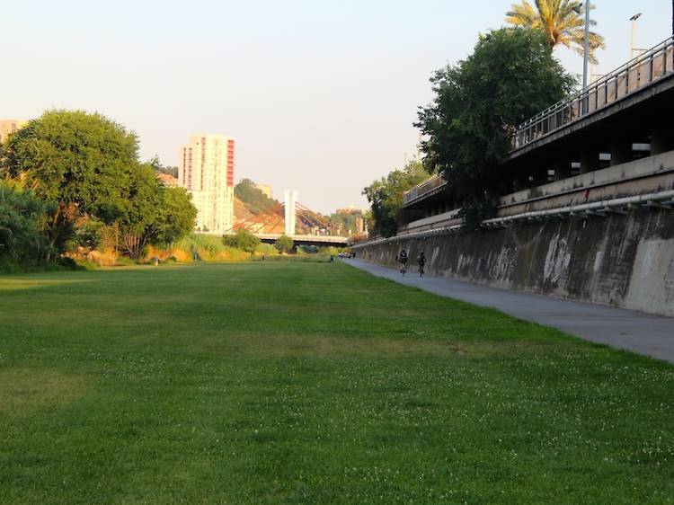 Parque Fluvial del Besòs - Ciclismo