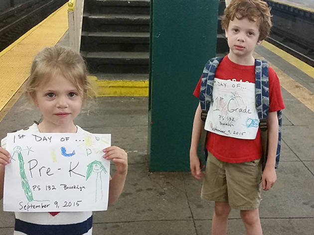 Mason (6), Arden (4), Clinton Hill