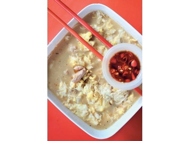 Ginger and wine mee sua Ginger and wine mee sua