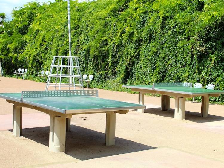 Parc del Centre de Poblenou – Ping-pong