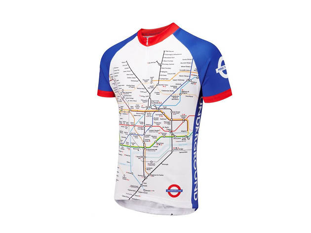 Foska London Underground Cycling Jersey Foska London Underground Cycling Jersey