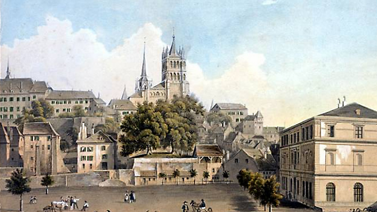 Espace Arlaud in the 19th century