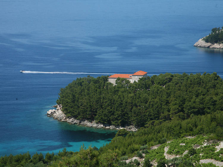 The Pelješac peninsula