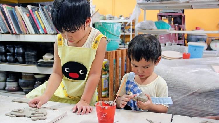 Kids Ceramic Classes at Clay Expression