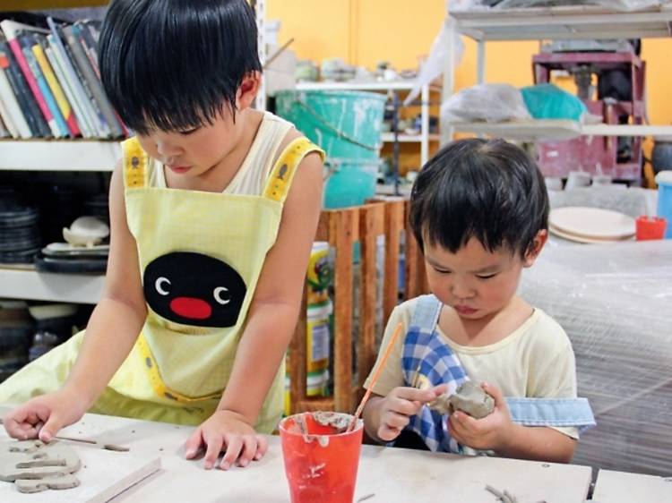 Kids Ceramic Classes at Clay Expression