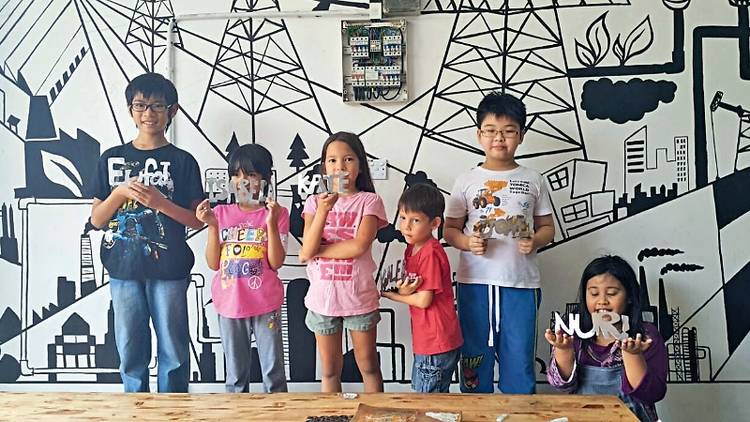 Kids' Metalsmithing Class at Nizam Sculpture Studio