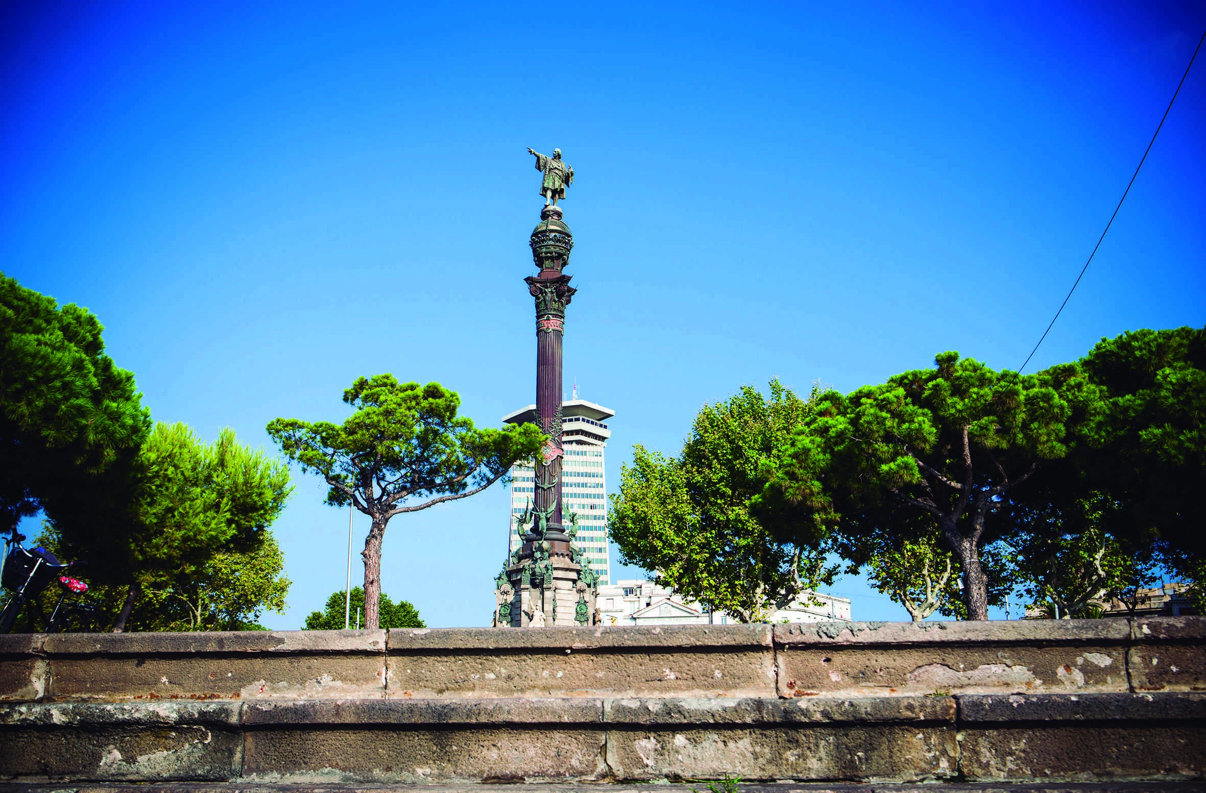 Est&agrave;tua de Colom a Barcelona