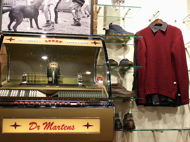 Dr Martens' new Oxford Street shop in 