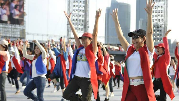 Line dance for health