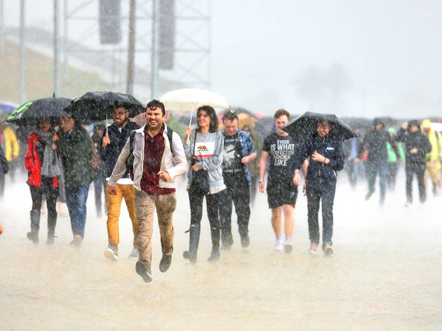 Pluja a Barcelona Pluja al Primavera Sound