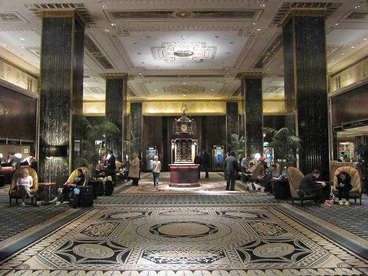 Hotel lobbies