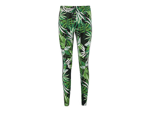 Boohoo Tia Fit jungle print sport mesh panel legging, $20, at boohoo.com