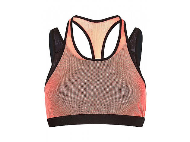Sweaty Betty Sweat It Out bra, $65, at sweatybetty.com