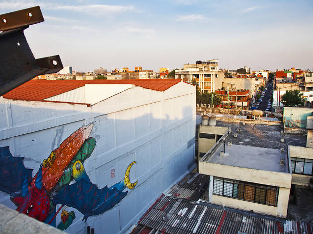Doctores Paisaje de la colonia Doctores en la Ciudad de México