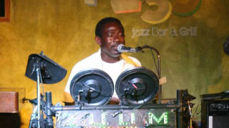 Check out the music +233 Jazz Bar & Grill