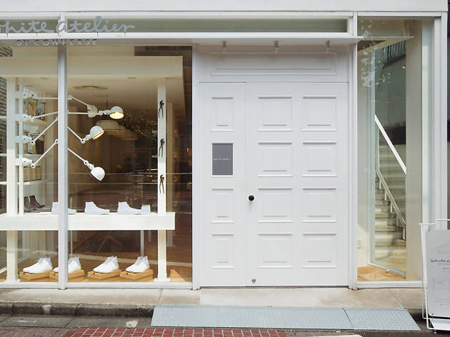 White Atelier By Converse Shopping In Harajuku Tokyo
