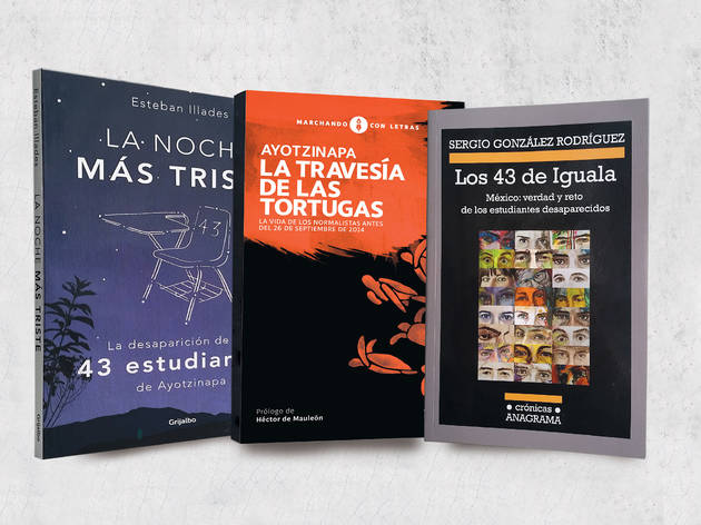 Libros sobre Ayotzinapa Reunimos tres trabajos periodísticos que deben ser leídos a un año de la desaparición de los estudiantes.