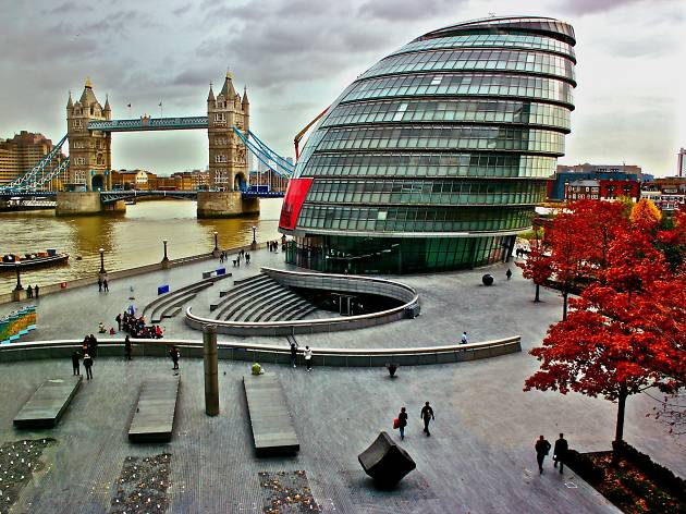 The fall by City Hall The fall by City Hall
