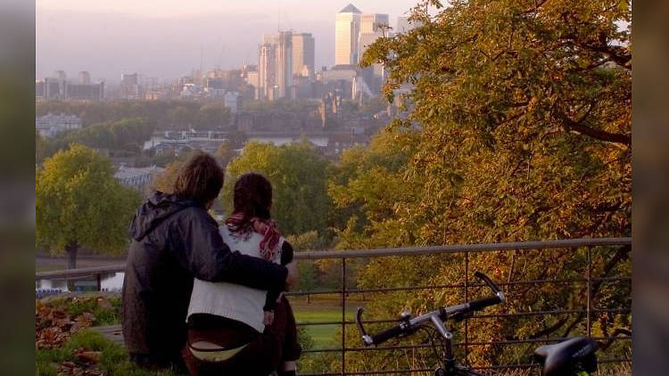 The view from One Tree Hill