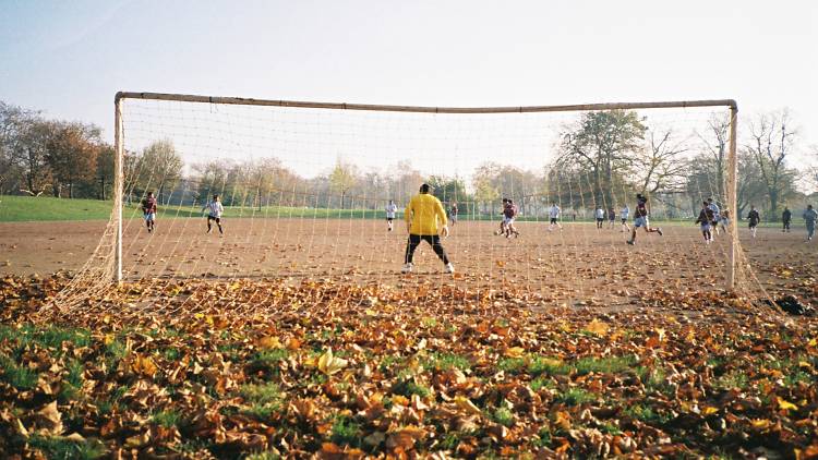 Clapham Common kickabout