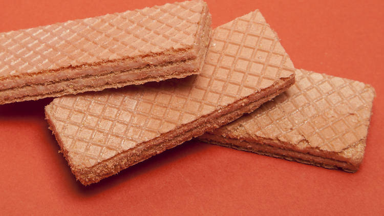 Pink wafer