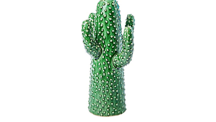 Cactus ceramic vase, £37.50