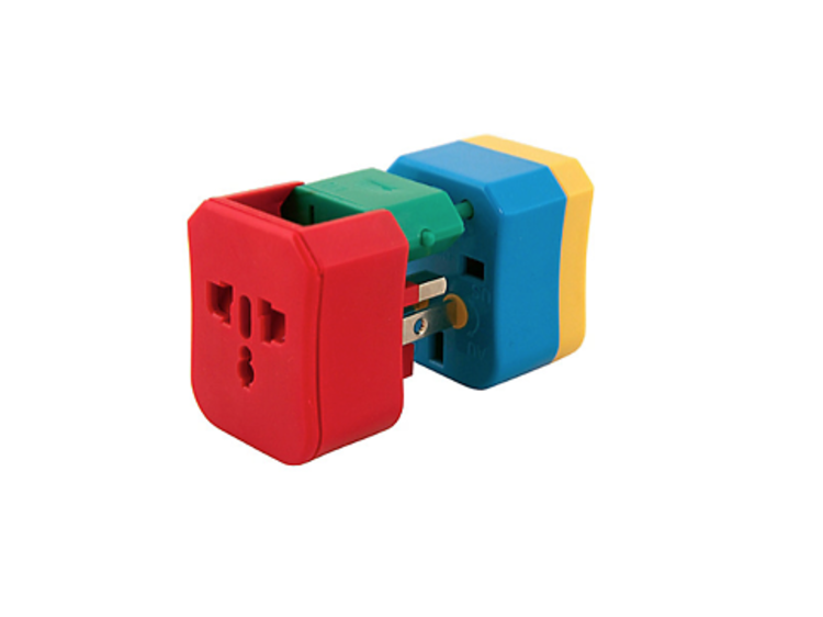 4-in-1 plug adaptor, £23