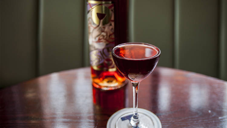 London's signature cocktails, bar termini, negroni