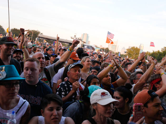 Crowds filled Zilker Park during Austin City Limits Music Festival 2015.