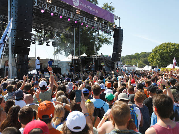 Vince Staples performed on day two of Austin City Limits Music Festival 2015.