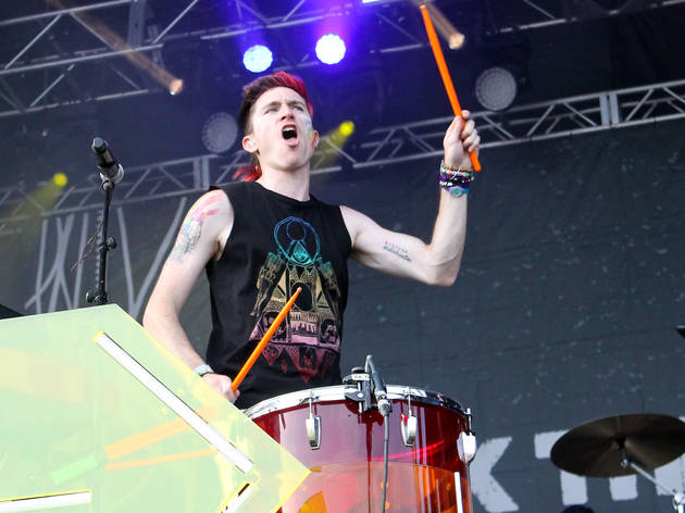 Walk the Moon performed on day two of Austin City Limits Music Festival 2015.