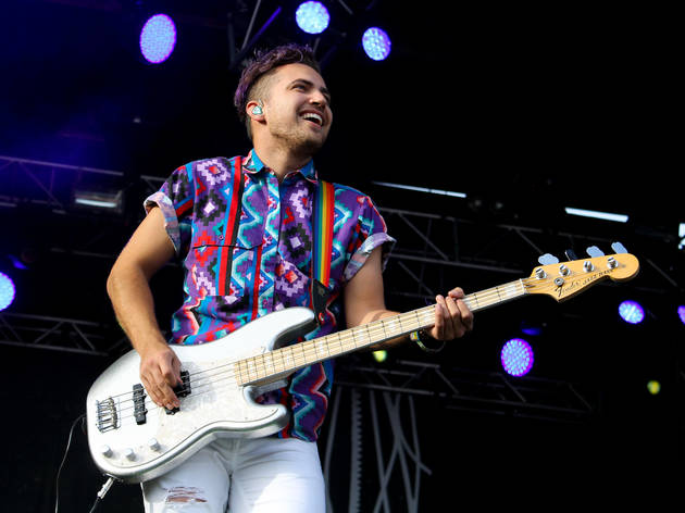 Walk the Moon performed on day two of Austin City Limits Music Festival 2015.