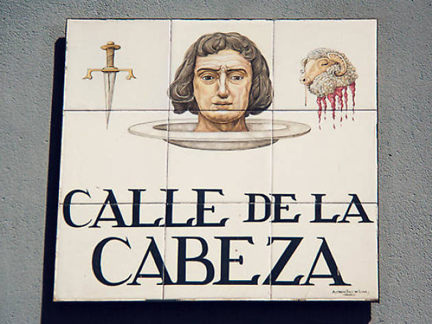 Calle de la cabeza Calle de la cabeza
